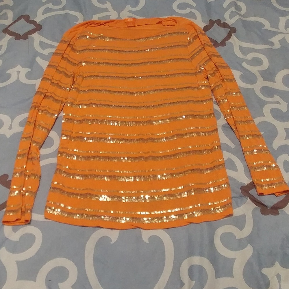 Orange Joe Sequence Woman's Shirt